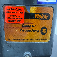 Welch Model 1402 Duoseal Rugged Belt Drive Vacuum Pump image 2